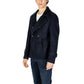 Hydra Clothing Blue Viscose Jackets & Coat Mens Jacket