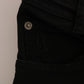 John Galliano Chic Black Regular Fit Denim Jeans