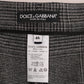 Dolce & Gabbana Gray Wool Capri Pants