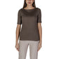 Street One Brown Cotton T-Shirt