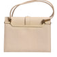 Dolce & Gabbana Beige Leather Ingrid Top Handle Shoulder Bag