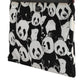 Dolce & Gabbana Black White Panda Pattern Clutch Pouch Bag