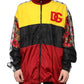 Dolce & Gabbana Multicolor Patchwork Men Full Zip Sweater