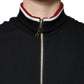 Dolce & Gabbana Black DG King Full Zip Sweatshirt Sweater