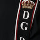 Dolce & Gabbana Black DG King Full Zip Sweatshirt Sweater