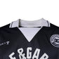 Dolce & Gabbana Blue Logo Jersey Collared Pullover Sweater