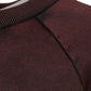 Dolce & Gabbana Brown Logo Cotton Crew Neck Pullover Sweater