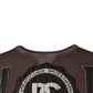 Dolce & Gabbana Brown Logo Print Crew Neck Pullover Sweater