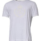 Dolce & Gabbana White Logo Embossed Cotton Crewneck T-shirt