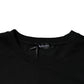 Versace Black Medusa Print Cotton Crew Neck Men T-shirt