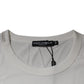 Dolce & Gabbana White Royals Heritage Cotton T-shirt
