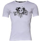 Dolce & Gabbana White Panda King Cotton Crew Neck T-shirt