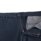 GF Ferre Elegant Blue Cotton Stretch Chinos