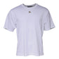 Dolce & Gabbana White DG Logo Crew Neck Short Sleeve T-shirt
