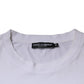 Dolce & Gabbana White DG Logo Crew Neck Short Sleeve T-shirt