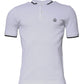 Dolce & Gabbana White Cotton Crown Collared Polo T-shirt