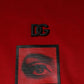 Dolce & Gabbana Red DG Eye Cotton Crew Neck T-shirt