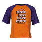Dolce & Gabbana Orange Purple Graphic Print Short Sleeves T-shirt
