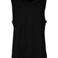 Dolce & Gabbana Black Cotton Round Neck Sleeveless T-shirt