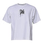 Dolce & Gabbana White DG Logo Cotton Crew Neck T-shirt