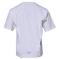 Dolce & Gabbana White DG Logo Cotton Crew Neck T-shirt