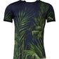 Dolce & Gabbana Blue Tree Print CrewNeck Short Sleeve T-shirt