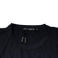 Dolce & Gabbana Blue D&G King Of Love Cotton Crew Neck T-shirt