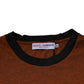 Dolce & Gabbana Brown DG Logo Cotton Crew Neck T-shirt