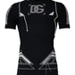 Dolce & Gabbana Black Graphic Print Nylon Crew Neck T-shirt