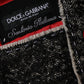 Dolce & Gabbana Red Wool Sleeveless A-line Flared Mini Dress