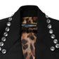 Dolce & Gabbana Black Crystal Double Breasted Blazer Jacket