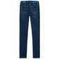 Tramarossa Blue Cotton Men's Jeans