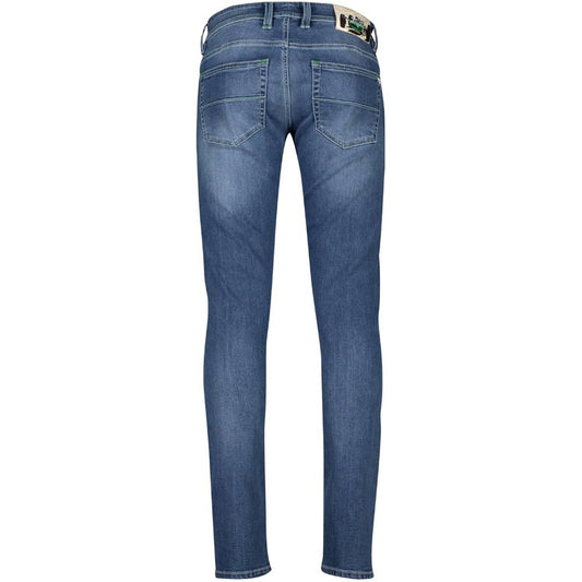 Tramarossa Blue Cotton Jeans & Pant