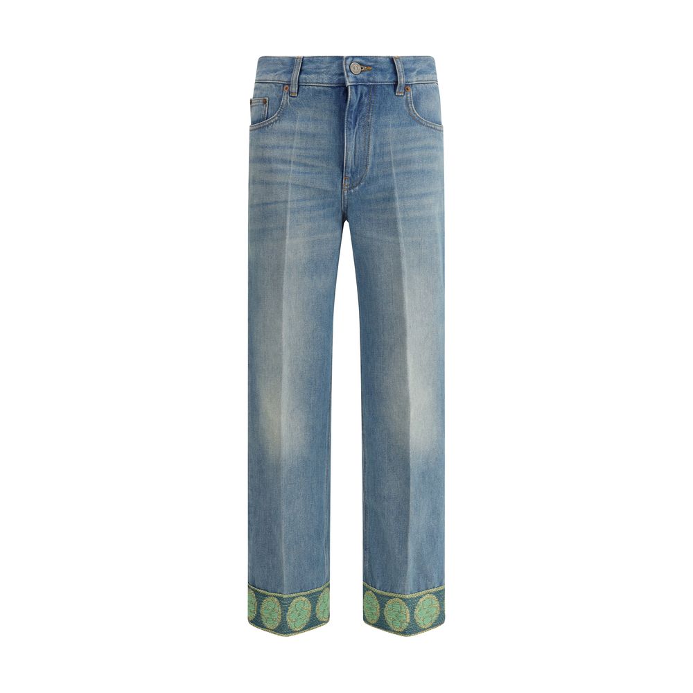 Valentino Cotton Jeans