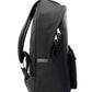 Burberry Abbeydale Branded Stamp Black Nylon Backpack Shoulder Bookbag