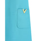 Valentino Turquoise short Dress