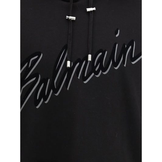 Balmain Logo cotton Hoodie