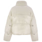 Moose Knuckles White Nylon Jackets & Coat
