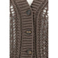 Brunello Cucinelli Cardigan in perforated knit