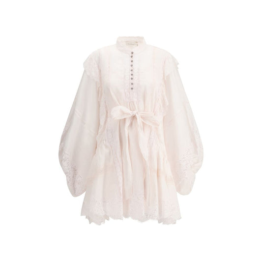 Zimmermann Mini Crush Lace Billow Dress