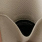 Dolce & Gabbana White Dauphine Leather Condom Case Holder Pocket Wallet