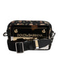 Dolce & Gabbana Multicolor Leopard Jacquard DG Logo Crossbody Bag