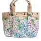 Dolce & Gabbana Multicolor Floral Canvas TANIA Top Handle Tote Bag