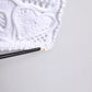 Dolce & Gabbana White Cordonetto Lace Beatrice Shopping Tote Bag