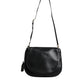 Dolce & Gabbana Black Leather Flap Saddle Shoulder Bag