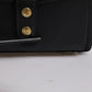 Dolce & Gabbana Black Leather Crossbody Top Handle Bag