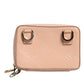 Dolce & Gabbana Nude Leather Logo Plaque Crossbody Bag