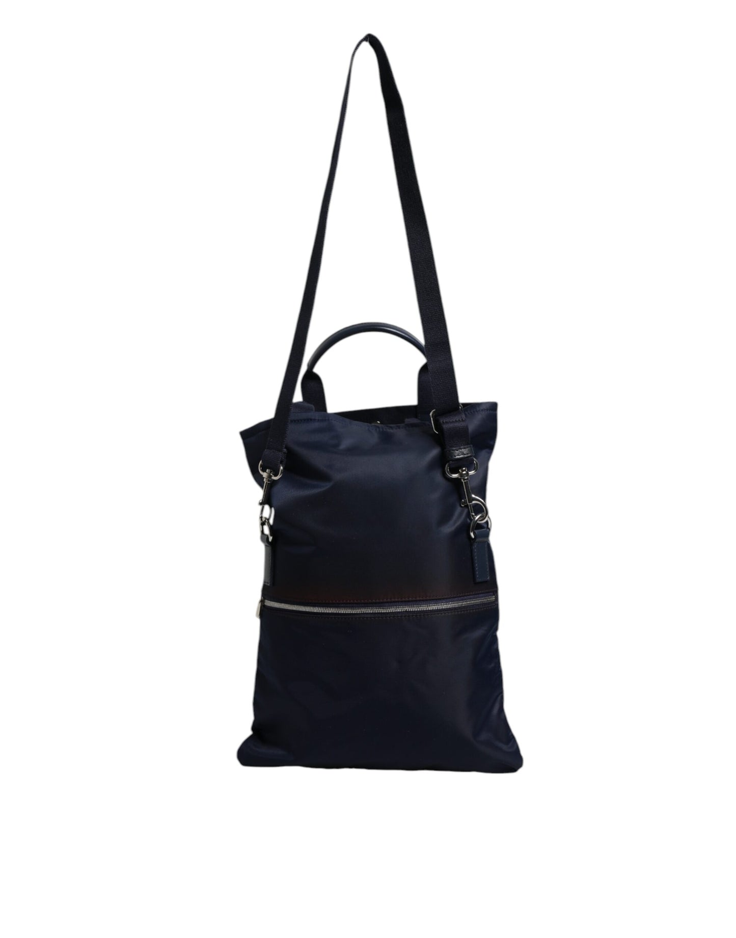 Dolce & Gabbana Dark Blue Nylon Shoulder Baby Tote Diaper Bag