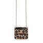 Dolce & Gabbana Beige DG Leopard Pattern Leather Crossbody Bag