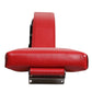Dolce & Gabbana Red Leather Logo Zip Around Card Holder Wide Strap Wallet